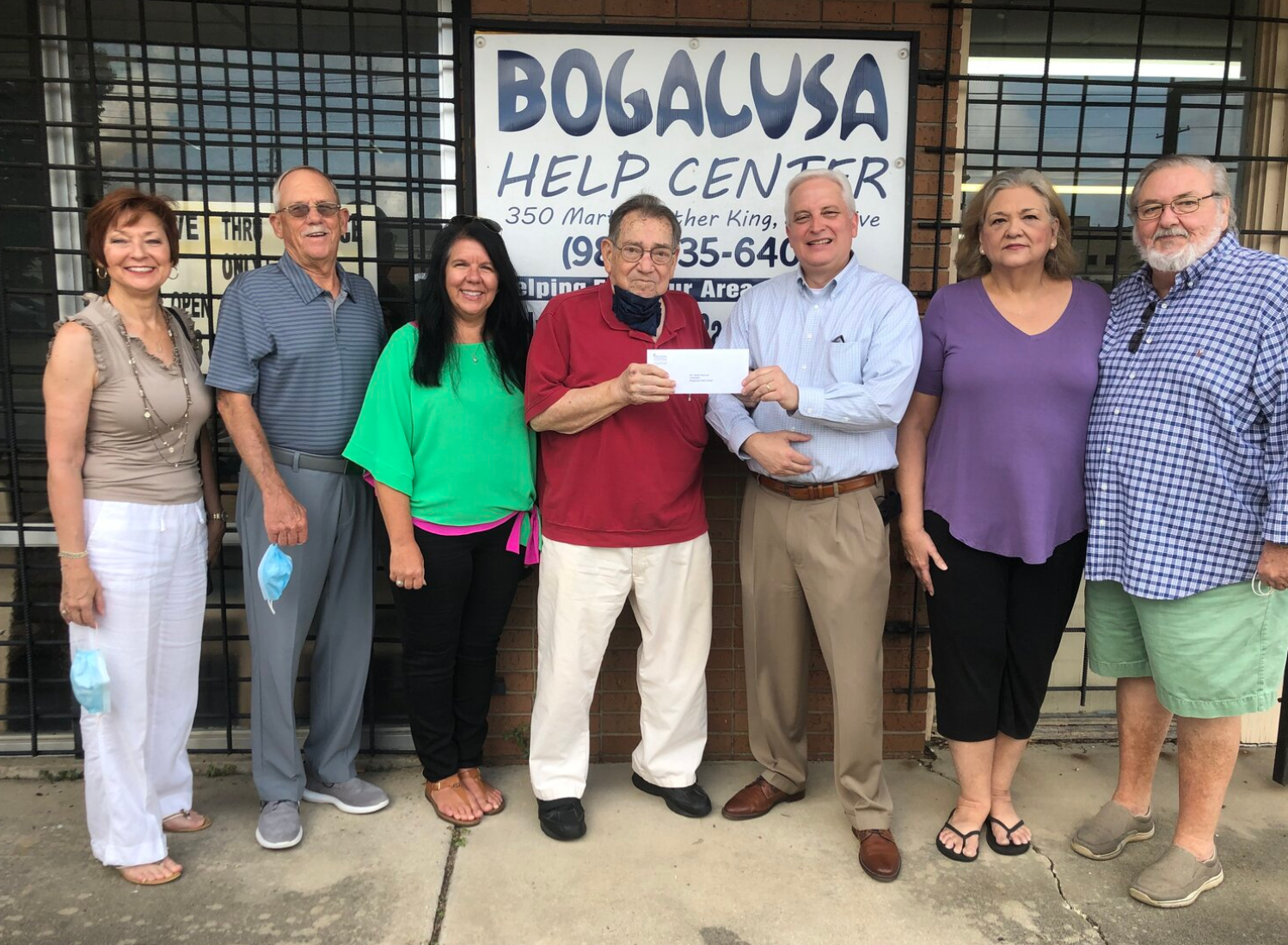 Grant given at Bogalusa Help Center