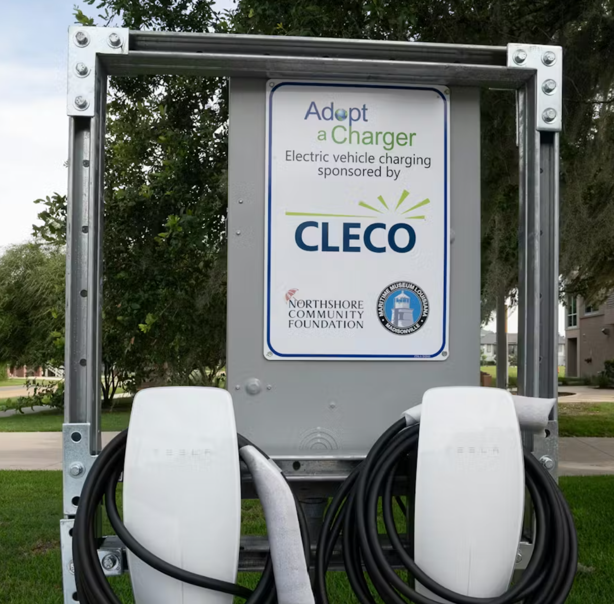 EV Charger with Cleco and partners